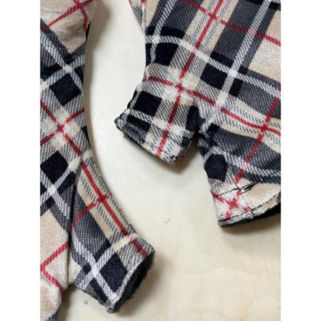 Mitaines BurbChic beige doublées polaire hiver