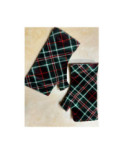 Mitaines BurbChic brun vert doublées polaire hiver
