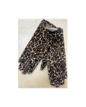 Gants de velours imprimé Léopard Griffy Chic