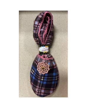 Chaussons de voyage Kilty Pink Vintage