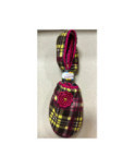 Chaussons de voyage jaune Kilty pink