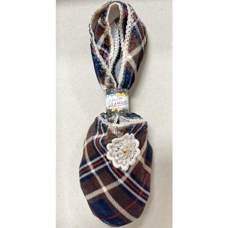 Chaussons de voyage Burbchic cream
