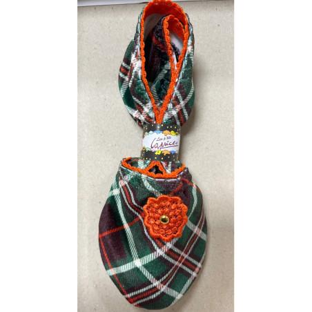 Chaussons de voyage Burbchic Orange