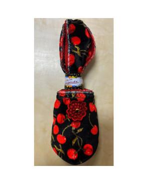 Chaussons de voyage Cherry Rouge red