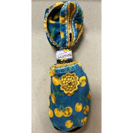 Chaussons de voyage Cherry Jaunes