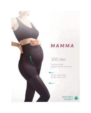 Collant Maternité 100 Den Mamma noir