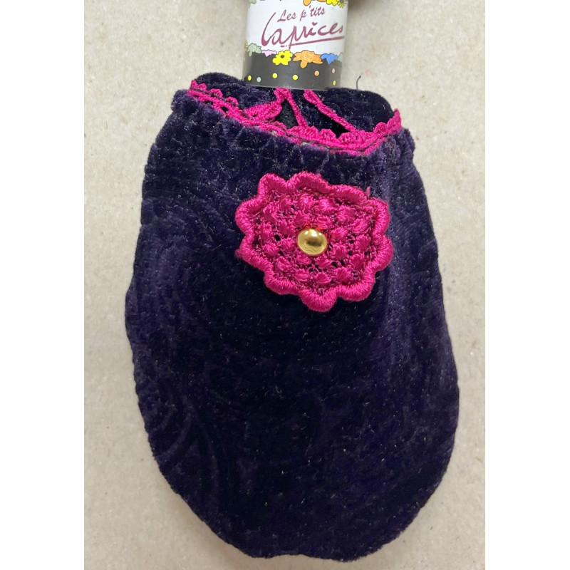 Chaussons de Voyage Flor Violette