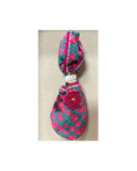Chaussons de Voyage verte Ginko magenta Ixli Chaussons de Voyage verte Ginko magenta Ixli