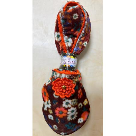 Chaussons de Voyage Bordeaux Paqret Orange Ixli