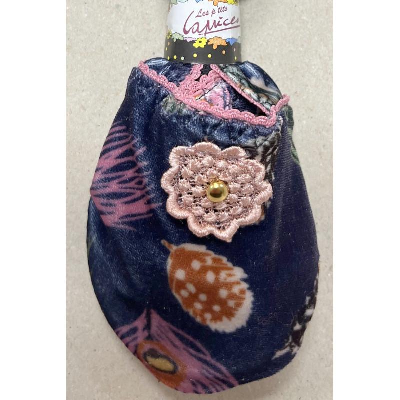 Chaussons de Voyage Plum Pink Vintage Ixli