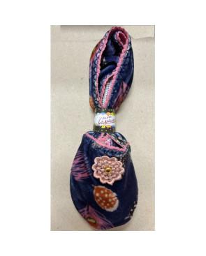 Chaussons de Voyage Plum Pink Vintage Ixli