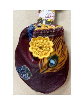 chausson-les-petits-caprices-velours-plummy-yellow