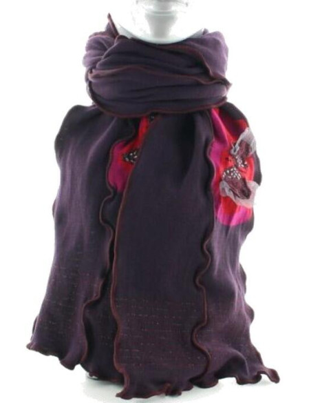 Echarpe Berthe Aux Grands Pieds aux Papillons