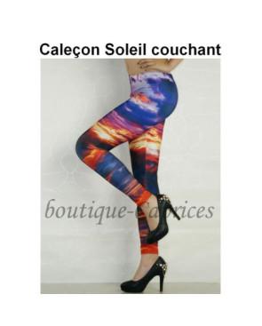 Caleçon lycra Brillant soleil couchant