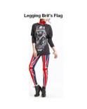 Legging British flag