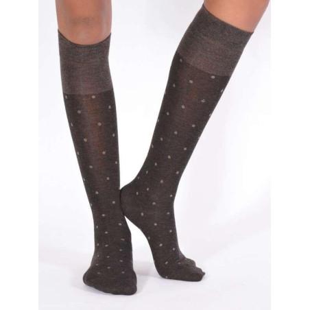 Collant Berthe aux grands Pieds Oies Sauvages Rouges Gris