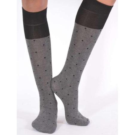 Collant Berthe aux grands Pieds Oies Sauvages Rouges Gris