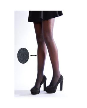 Collant Maille Brillante marine Dolci Calze