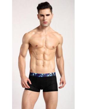  Boxer Maille Sport  Tommy Dooyao noir face
