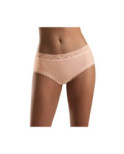 Culotte Hanro  moments coton et dentelle peau