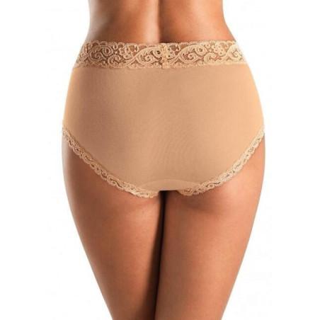 Culotte Hanro  moments coton et dentelle peau