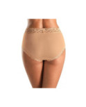 Culotte Hanro  moments coton et dentelle peau