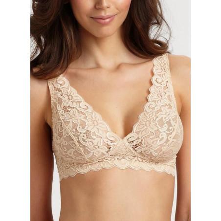  Triangle Hanro Moments dentelle peau
