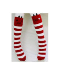 Mi bas enfant love cat rouge et blanc