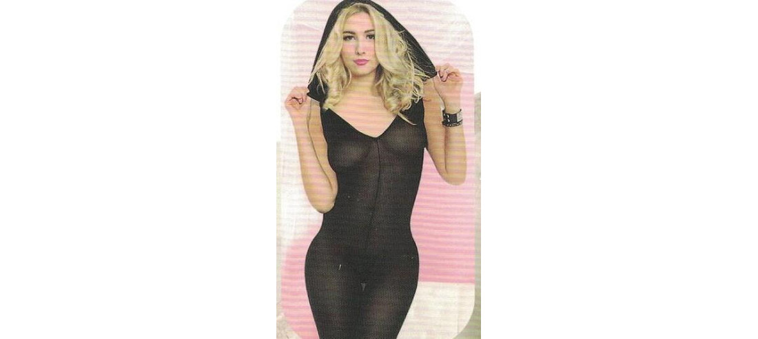 Combinaison opaque capuche noire