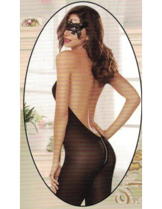 Body combinaison Zippé noir