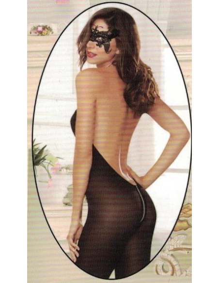 Body combinaison Zippé noir
