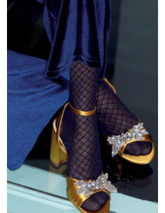 Collant Pierre Mantoux Hiver maille losanges 2