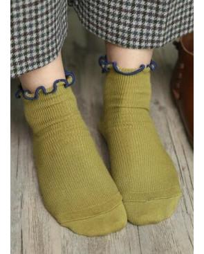 Chaussettes Sans compression noeud pap pomme