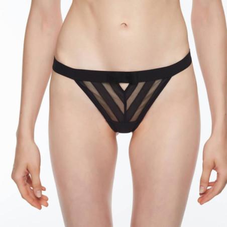 String Chantal Thomass Infleuente noir