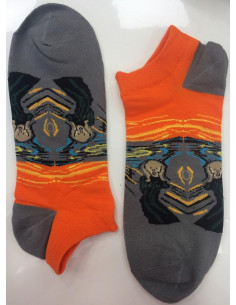 Socquette d'artiste de la peinture le cri de munch 2