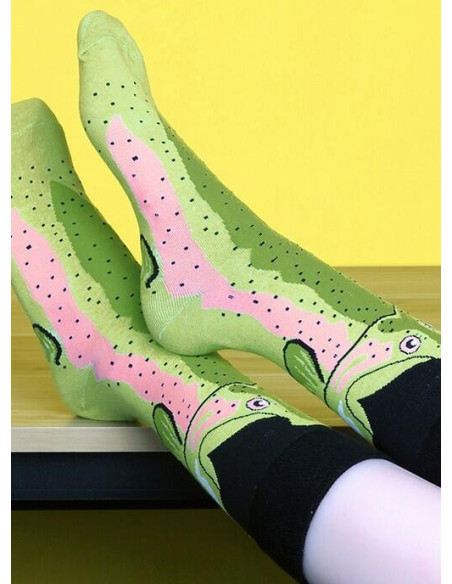 Chaussettes Monstres vert