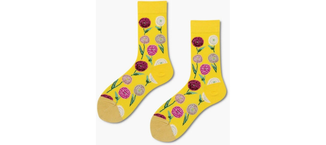 Chaussettes  prairies Fleuries