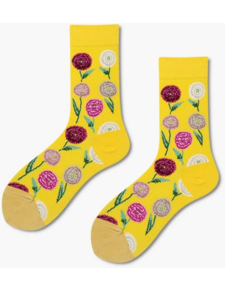 Chaussettes  prairies Fleuries