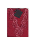 Chemise Manche longue col V Laine et soie Moretta