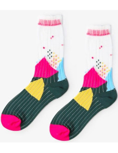 chaussettes pois tendances psyché