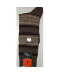 Chaussettes En laine Angora Homme losanges et rayures