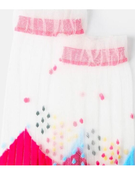 chaussettes pois tendances psyché