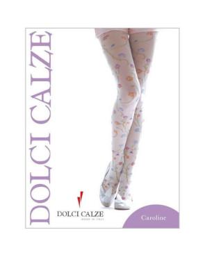 Collant fleurs multicouleur Dolci Calze caroline