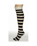 Mi Bas Twickers Pamela Mann rayures bi-colores