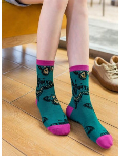 Chaussettes aux jolis papillons 2