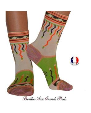  Chaussettes guirlandes  Berthe aux grands Pieds