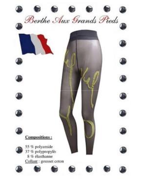 Legging Holala Berthe aux grands Pieds marine Jaune