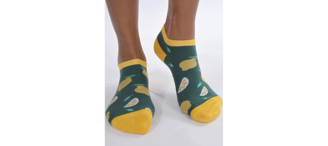 Socquettes Vertes Citrons