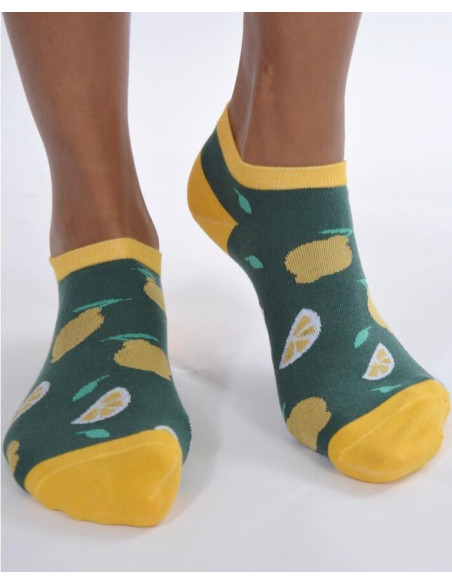 Socquettes Vertes Citrons