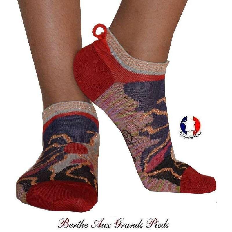  Socquette Soleil Japonnais Berthe aux grands pieds